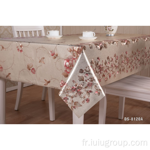 Nappe en or PVC de noce